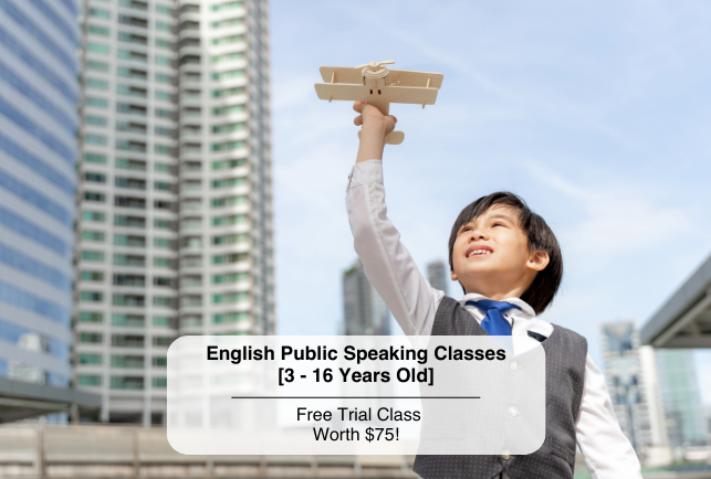 English Public Speaking For Kids Free Trial Class