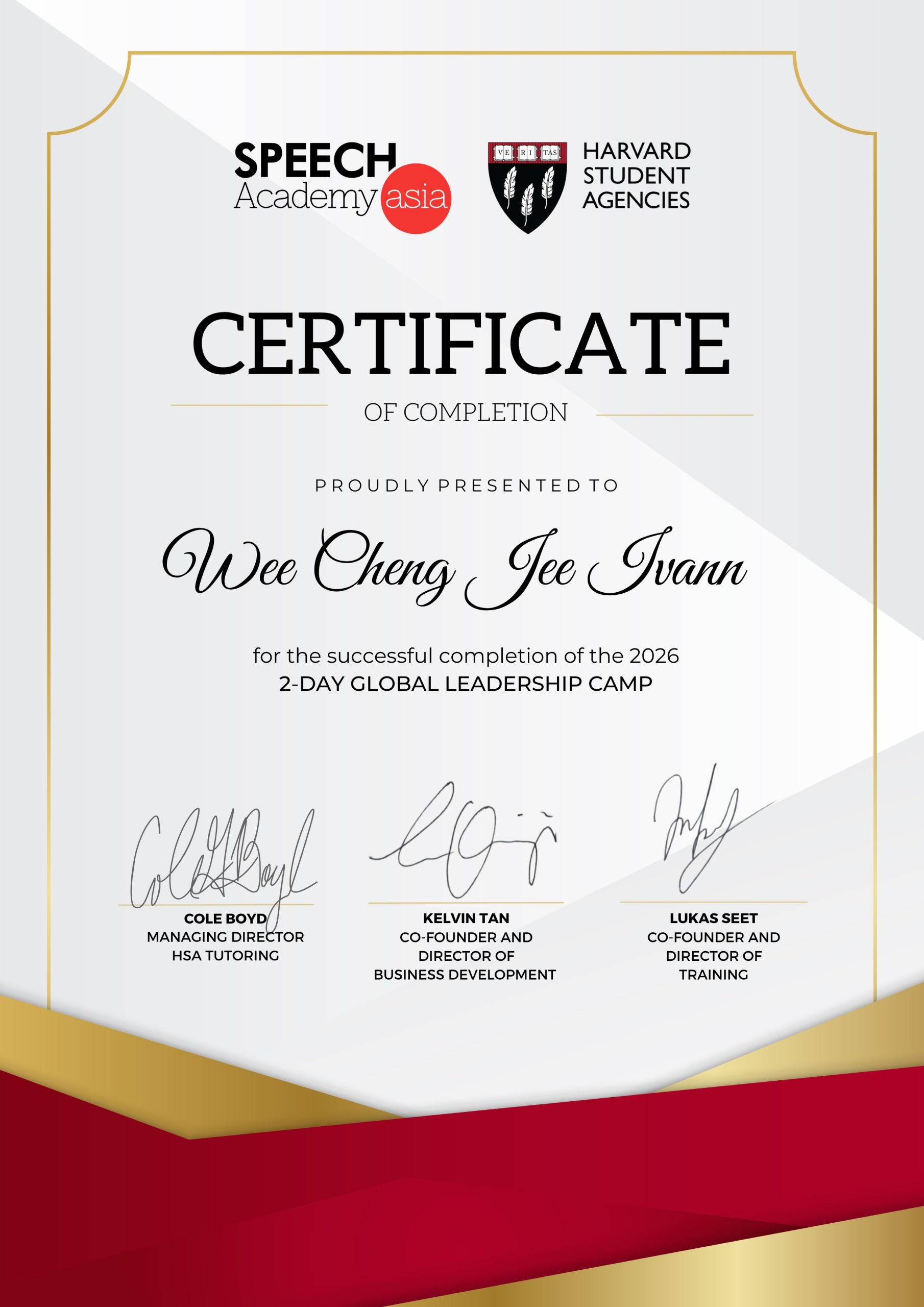 Certification