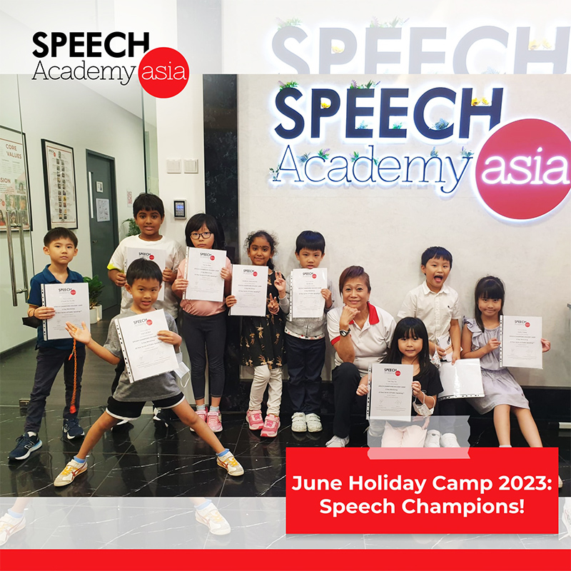 Speech Academy Asia_June Holiday Camp_Speech Champions-2023